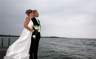 Bröllop och fest vid Vänerns strand